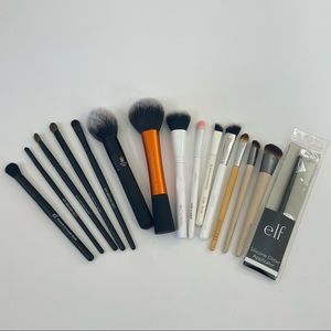 15 Makeup Eye and Face Brushes Bundle